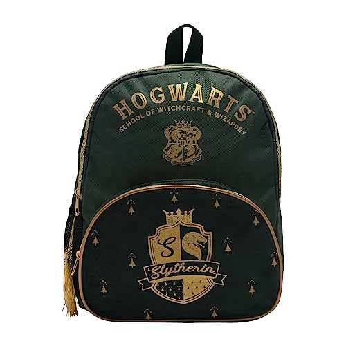 Warner Bros Harry Potter Alumni Backpack Slytherin Rucksack Sammlerfigur Erwachsene & Kinder, mehrfarbig
