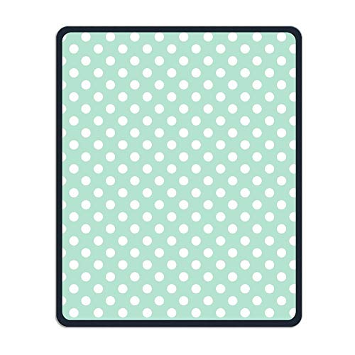 Präzise Nähte und dauerhaften Polka Vielen Grünen Mousepad Wasserdichten Office, Individuell zugeschnittene Spiel Studien Mousepad Anti - Rutsch - Mousepad