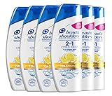 6er Pack - Head & Shoulders 2in1 Anti-Schuppen Shampoo+Conditioner - Citrus Fresh - 270ml