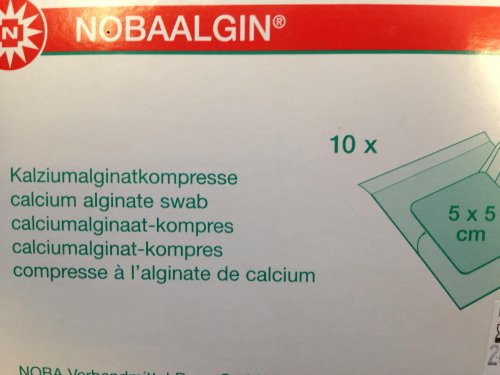 Nobaalgin Calciumalginat Kompresse - 10 Stück