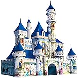 Ravensburger 3D Puzzle 12587 - Disney Schloss - 216 Teile - Für alle Disney Fans ab 10 Jahren