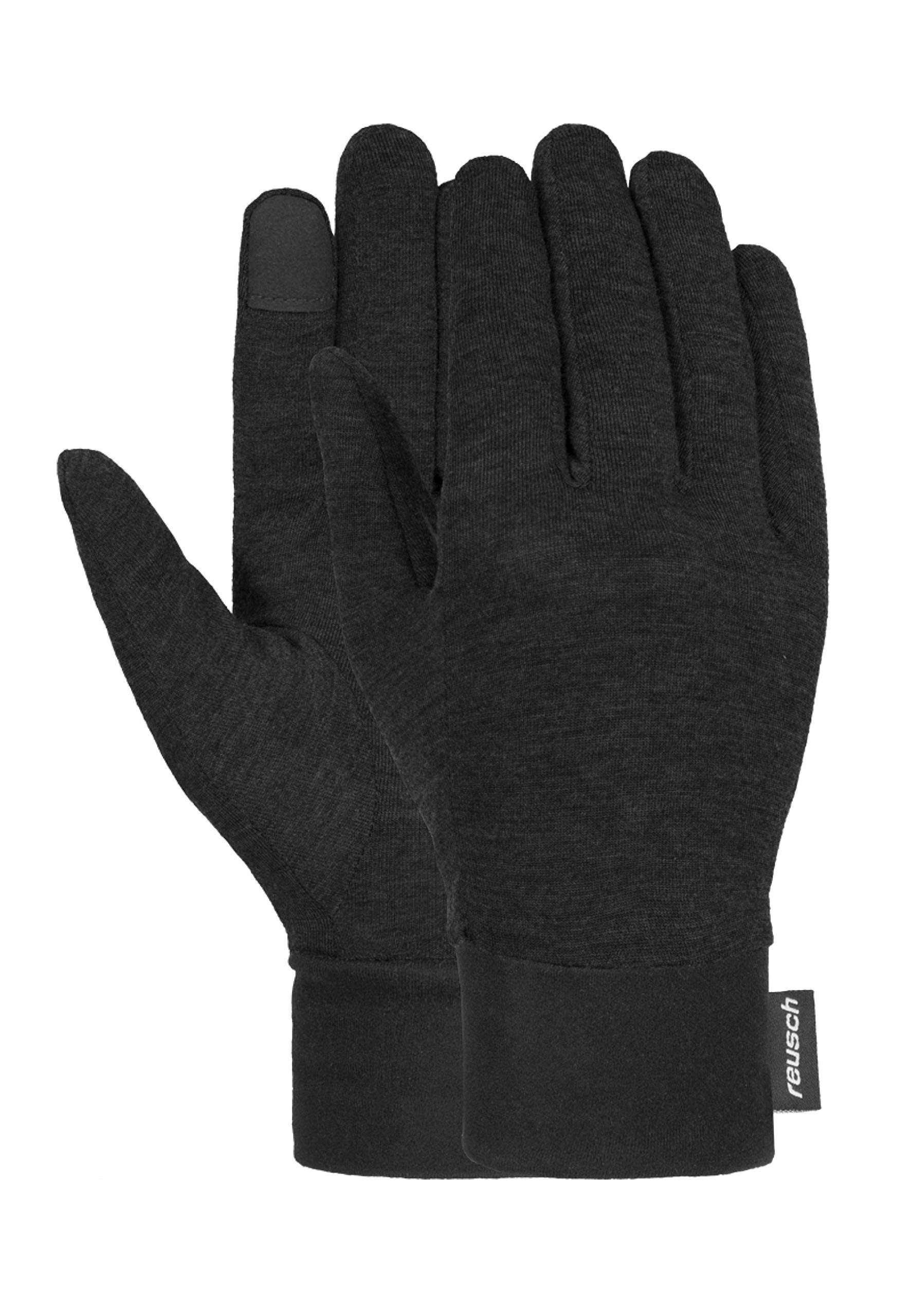 Reusch Herren Primaloft Silk Liner Handschuhe, Black, 6.5
