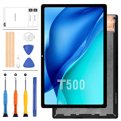 LADYSON Original für Samsung Galaxy Tab A7 10,4 Zoll (2020) SM-T500 T505 T500 LCD Display Touch Sensor Glas Bildschirm Digitizer Assembly Panel Lens Replacement Kits with Free Tools (Schwarz)