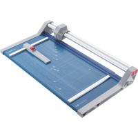 Dahle 552 Papierschneider Modell 2020 (bis DIN A3, 20 Blatt Schneidleistung, 2 mm Schnitthöhe) blau