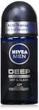 Nivea Men Deep Anti-Transpirant, Dry & Fresh 48h protection, 4er Pack (4x 50ml)