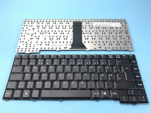 THT Protek Schwarz - Deutsche Tastatur Kabel 2,9cm Kompatibel für ASUS F2hf, F3ja, F3ke