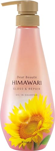 Dear Beaute HIMAWARI Oil In Shampoo Bottle 500ml - Gloss & Repair