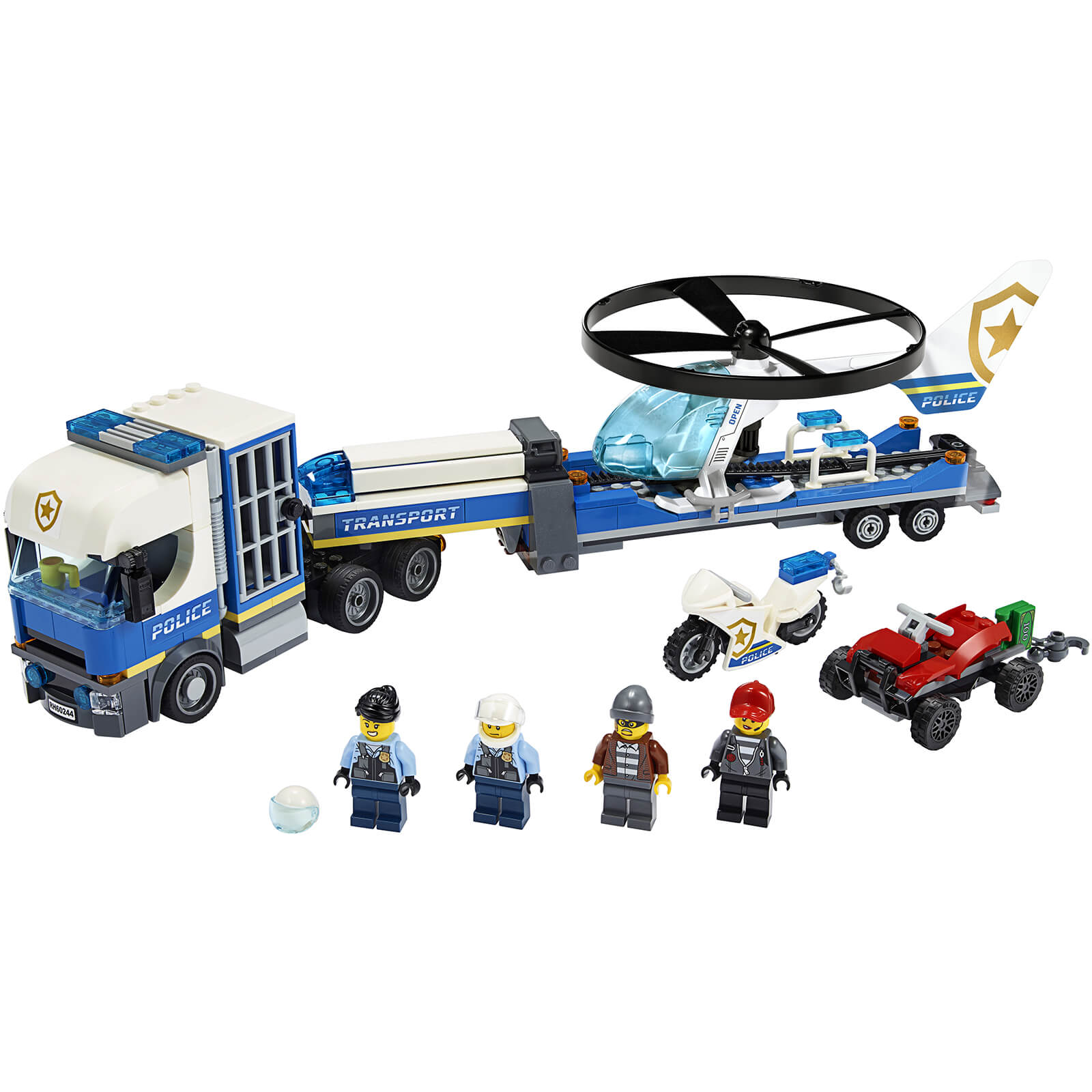 LEGO City: Polizeihubschrauber-Transport (60244) 2