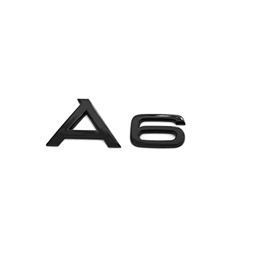 Audi 4K0071803 Schriftzug A6 schwarz Tuning Exclusive Black Edition Emblem