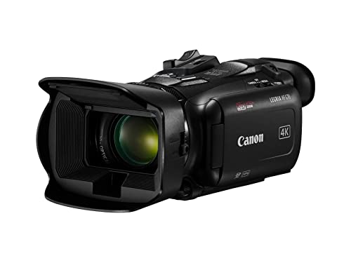 Canon LEGRIA HF G70 Camcorder 4K Full HD (UHD Videokamera 20fach Zoom, 3,5-Zoll LC-Display, Autofokus, Zeitlupe, Zeitraffer, 2 SD Kartenslots, MP4 Video Aufzeichnung, UVC HD Livestreaming) schwarz