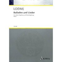 Balladen und Lieder: Band 1. mittlere Singstimme und Klavier. (Edition Schott)