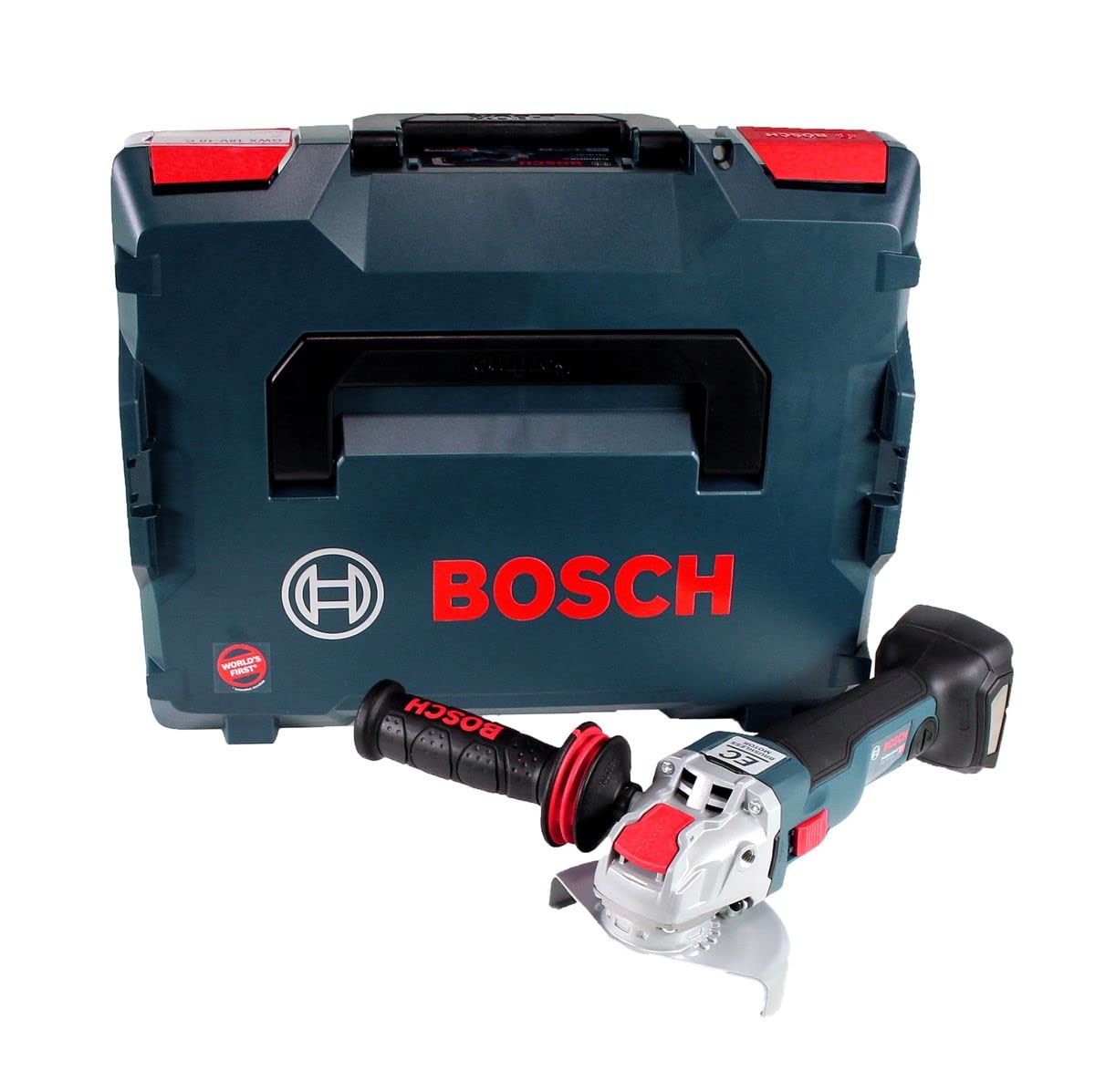 Bosch Professional Akku Winkelschleifer GWX 18V-10 C (ohne Akku, 18 V, X-LOCK, Connect Ready, ScheibenØ125mm, in L-BOXX)