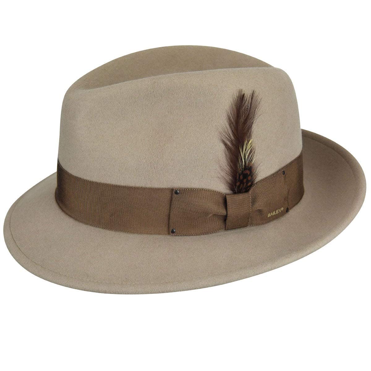 Bailey of Hollywood Herren Hatblixen 帽子blixen-Gorro Trilby, Silberfarbener Bauch, X-Large