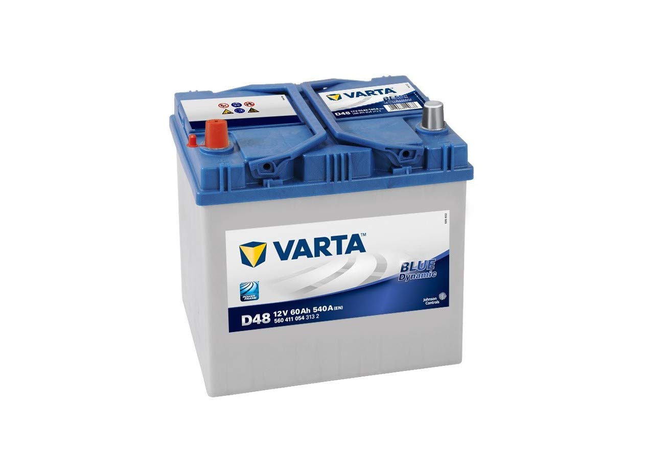Varta 5604110543132 Autobatterien Blue Dynamic D48 12 V 60 mAh 540 A