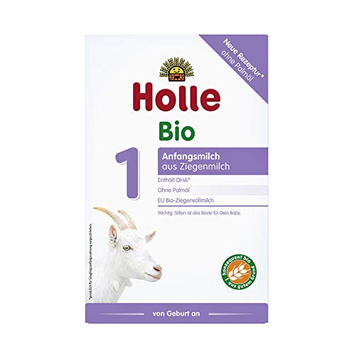 Holle - Bio-Anfangsmilch 1 aus Ziegenmilch - 0,4 kg - 6er Pack