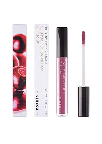 Korres MORELLO Lip Gloss, Nr. 27 Berry Purple, 1er Pack (1 x 40 g)