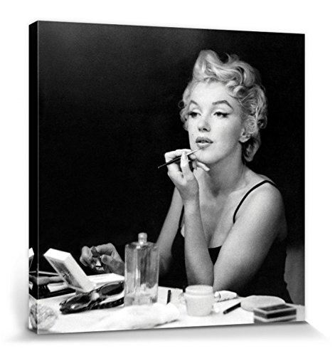 1art1 82194 Marilyn Monroe - Manche Mögens Heiß Leinwandbild Auf Keilrahmen 40 x 40 cm