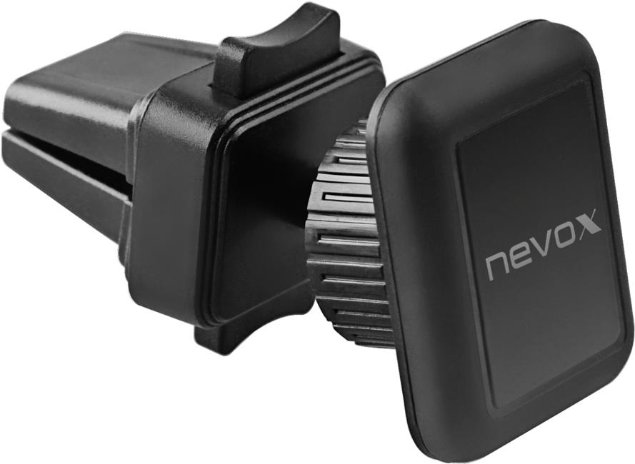 nevox NEVOCLIP AIRFLEX - Handy/Smartphone - Smartwatch - Auto - Passive Halterung - Schwarz - Klemmhalterung (1500)