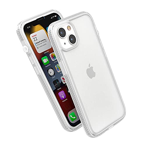 Catalyst – iPhone 13-Hülle der Influence-Serie, schlanke Hülle, fingerabdrucksichere Schutzhülle, sturzsicherer Schutz, mit Umhängeband – (durchsichtig)