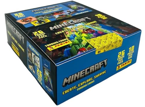 Panini Minecraft Sammelkarten - Create, Explore, Survive - Trading Cards (Fatpack Box)