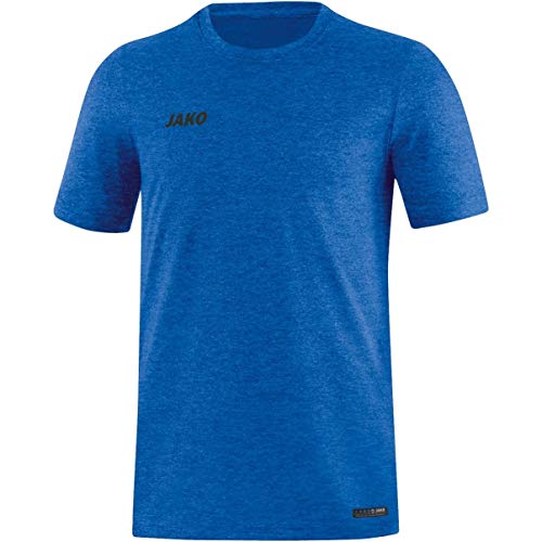 JAKO Herren T-Shirt Premium Basics royal meliert, 4XL