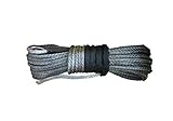 YZLP Seilwinde, 12 mm x 40 m, synthetisches Seil, Seilschnur für 4 x 4/ATV/UTV/SUV/Offroad Recovery