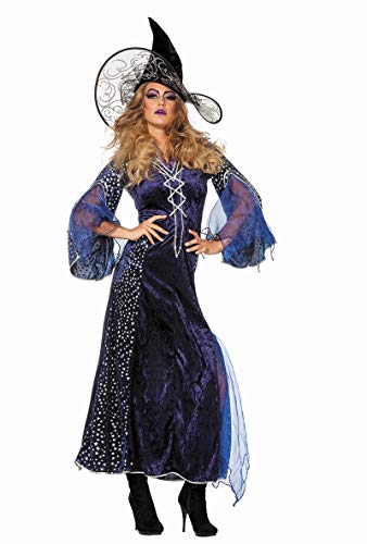 PARTY DISCOUNT ® Damen-Kostüm Zauberin, Kleid, Gr. 42