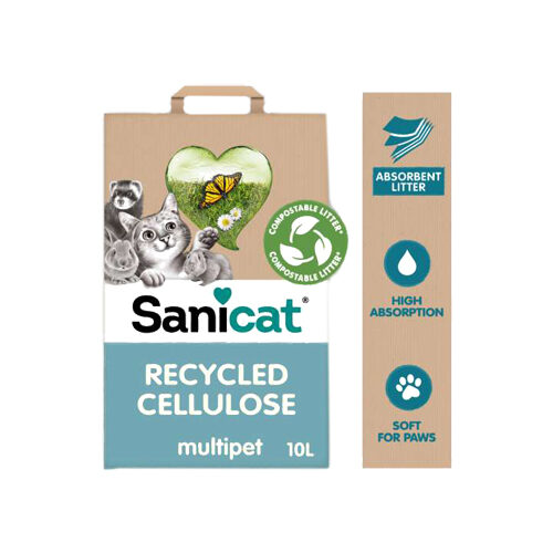 Sanicat recycelte Zellulose - 2 x 20 l