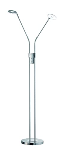 Fischer & Honsel LED-Stehlampe Dent 2 x 6 W warmweiß EEK: A++ - A