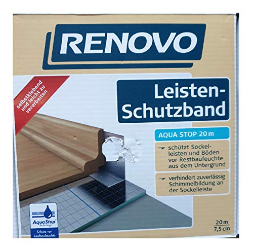 Eigenmarke RENOVO Leisten-Schutzband 7,5 cm x 20 m 248350