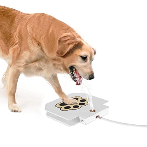 Gissroys Hund Sprinkler Hundespielzeug für große oder kleine Hunde Schüssel Alternative für Hund trinken Hund Outdoor Hund Trinkwasser Brunnen Hund Sprinkler Spielzeug aktiviert