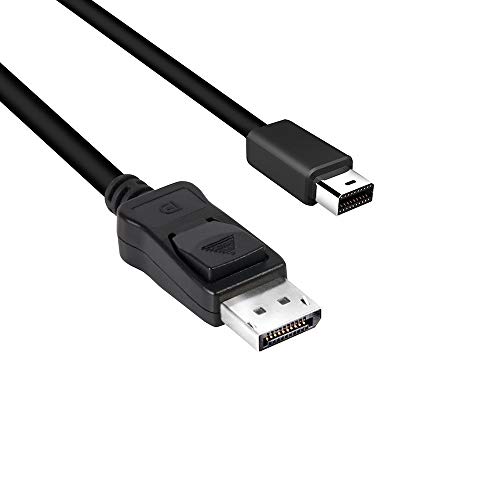 club3D DisplayPort Anschlusskabel [1x Mini-DisplayPort Stecker - 1x DisplayPort Stecker] 2 m Schwarz
