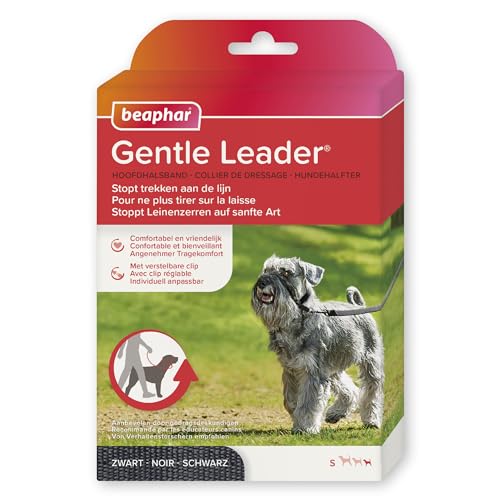 Beaphar Gentle Leader Hundehalfter, Größe S, schwarz