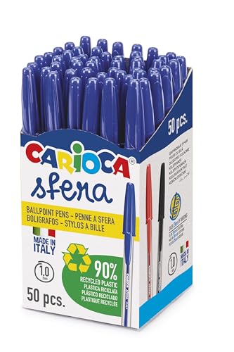 Carioca SFERA Flowpack Box, 50 Stück, Blau