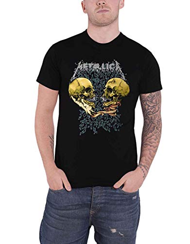 Metallica T Shirt Sad But True Band Logo Nue offiziell Herren