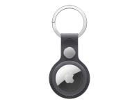 Apple AirTag Feingewebe Schlüsselanhänger – Schwarz ​​​​​​​