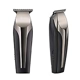 iFCOW Elektrischer Haarschneider für Herren, über USB wiederaufladbar, kabellos, Haarschneidemaschine mit 3 Führungskämmen