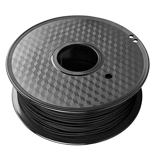 3D Printer Filament PC-CF Filament 1.75mm Carbon Fiber Reinforced Polycarbonate Material, 1kg Spool, Black
