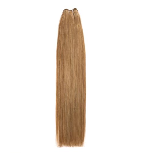 Platinblonde Brasilianische Glatte Haarwebart-Bündel, 35,6–71,1 Cm, Remy-Haarverlängerungen, Braune Bündel
