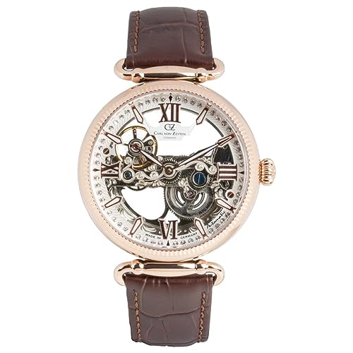 Carl von Zeyten Damen Uhr Armbanduhr Automatik Häusem CVZ0083RWHS