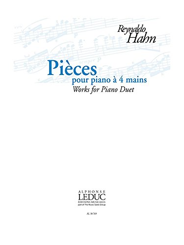 Reynaldo Hahn-Pièces Pour Piano À 4 Mains-BOOK