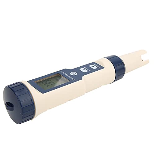 Messgerät Wasserqualitätsmessgerät 5-in-1-Funktion PH-Tester Ideal für Haushaltstrinkwasser im Innen- und Außenbereich mit Hintergrundbeleuchtung