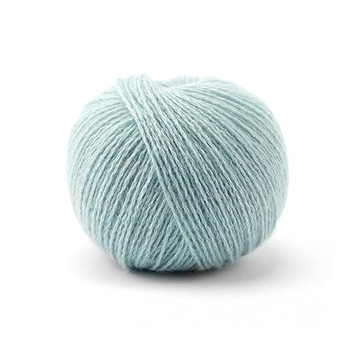 25 g Pascuali Cashmere Lace Strickwolle | 100% Kaschmirwolle Bio Kaschmir zum Stricken und Häkeln, Farbe:Horizont 50