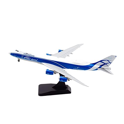 ZYAURA 1:400 Scale B747-8F Model Air Bridge Cargo Airlines with Landing Gears Alloy Aircraft Plane Model
