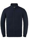 Indicode Arctic Herren Strickjacke Cardigan Feinstrick, Größe:M, Farbe:Navy (400)