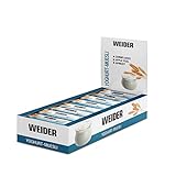 WEIDER Fitness protein bar, delicious protein bar with yogurt, small protein snack for in between, practical energy bar for on the go, box of 24 x 35 g