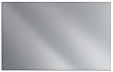 ARTLAND Spritzschutz Küche aus Alu für Herd Spüle 80x50 cm (BxH) Uni Farbe Silber Alu gebürstet H7BO