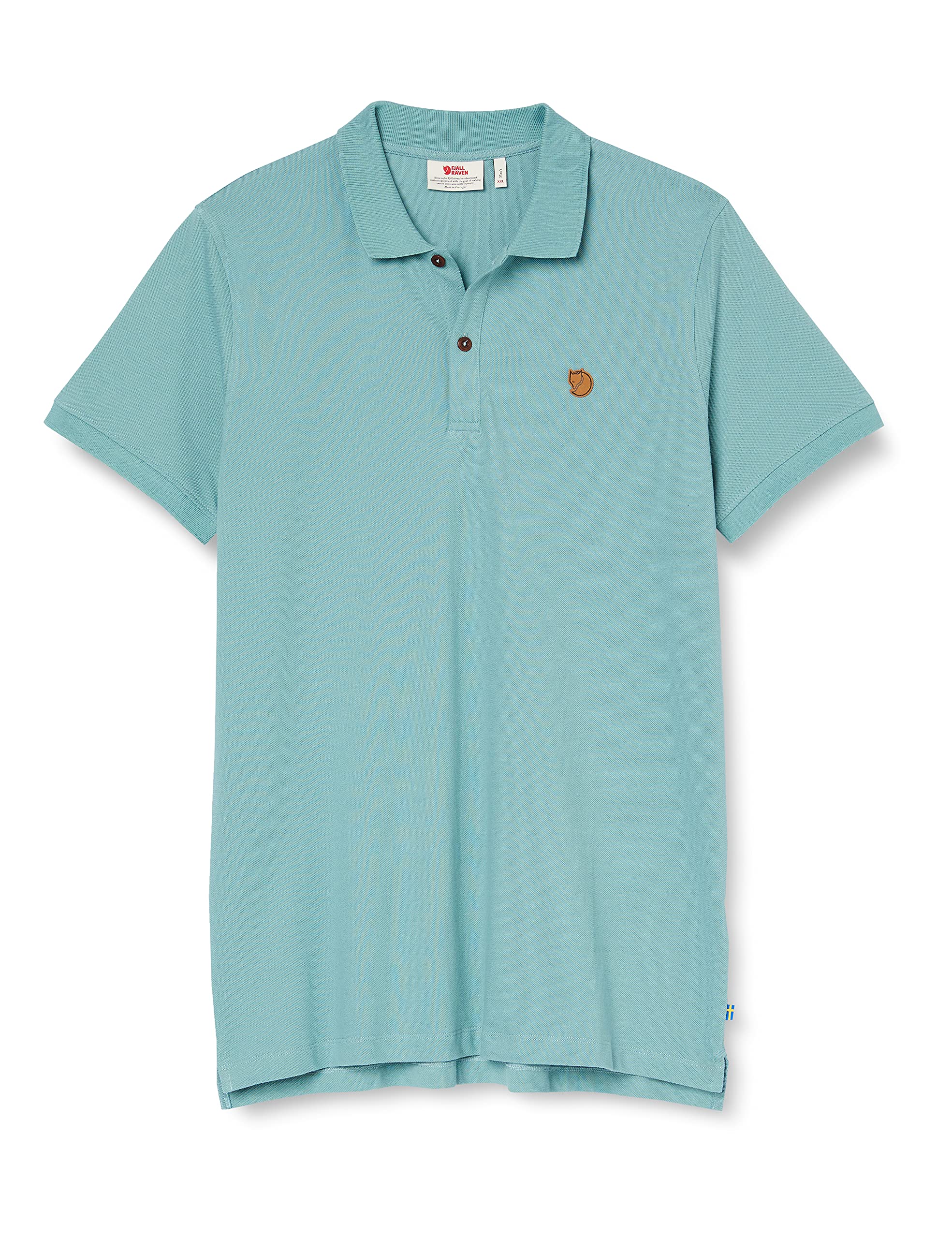 Fjallraven 81511 Övik Polo Shirt M Polo Shirt Mens Clay Blue M