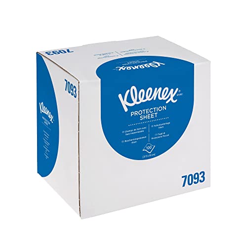 Kleenex Schutztücher 7093 – 100 grüne Schutztücher pro Beutel (die Packung enthält 4 Beutel)