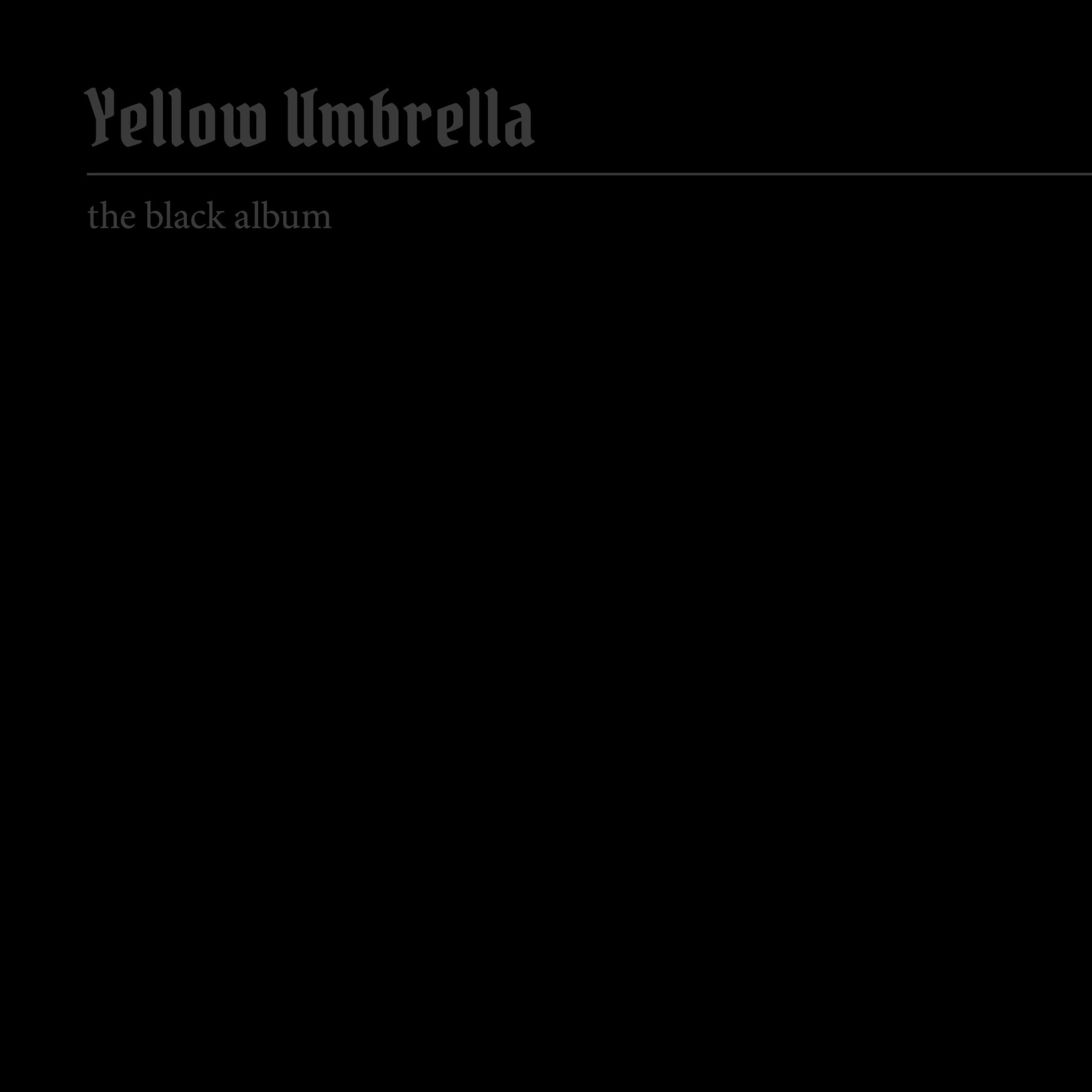 The Black Album [Vinyl LP]